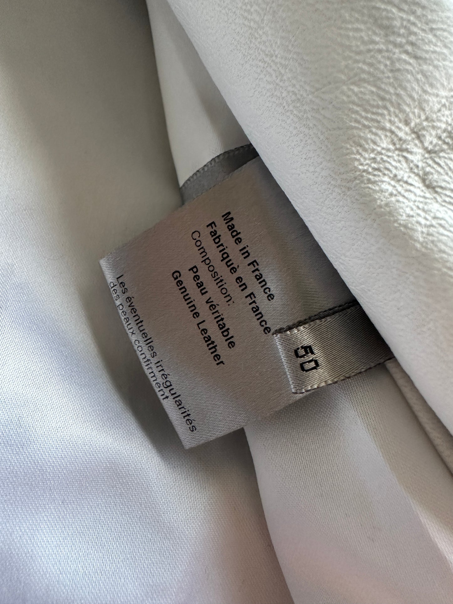 Dior Homme SS03 “Follow Me” leather rider jacket