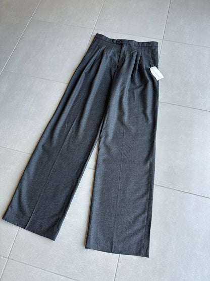 Raf Simons AW99 darted baggy wool trousers BNWT
