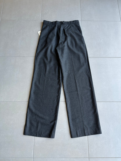 Raf Simons AW99 darted baggy wool trousers BNWT