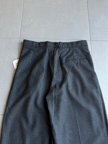 Raf Simons AW99 darted baggy wool trousers BNWT