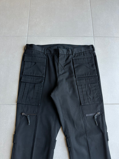 Dior Homme AW03 “Luster” multi-pocket runway cargo pants