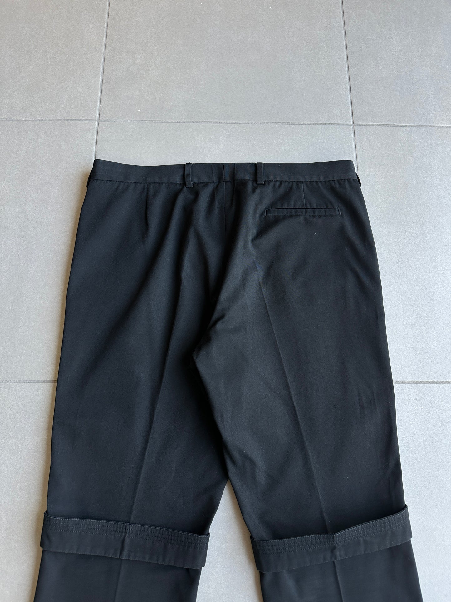 Dior Homme AW03 “Luster” multi-pocket runway cargo pants