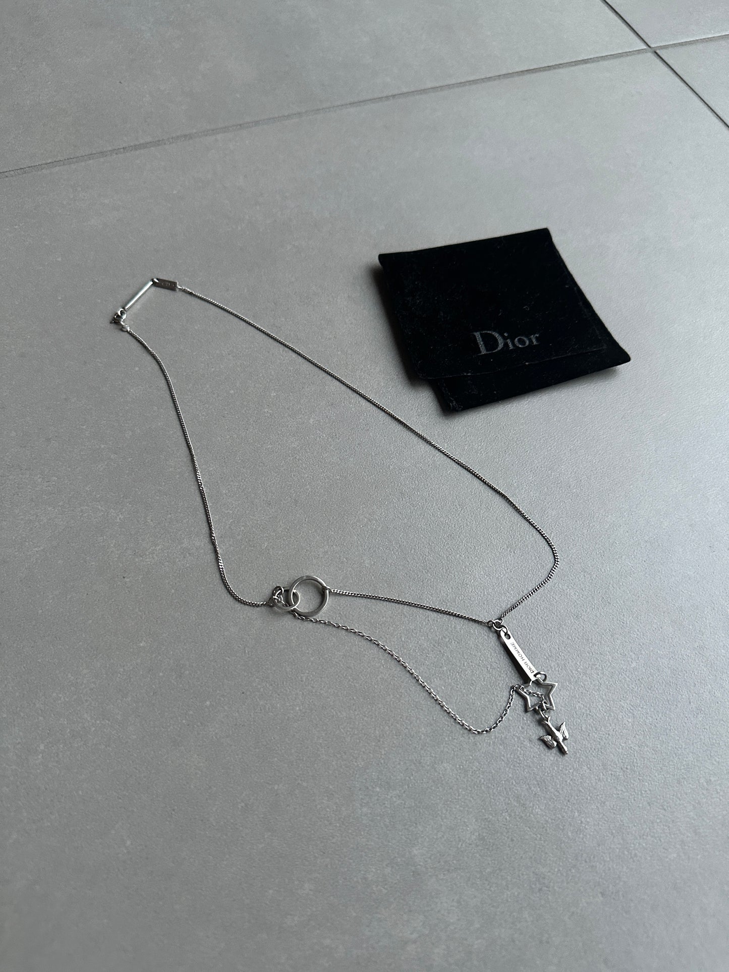 Dior Homme AW05 'In the morning" dove necklace