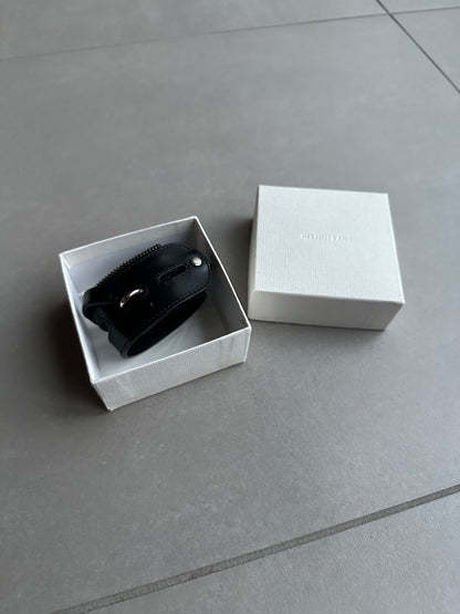 Helmut Lang circa 01-05 leather bracelet