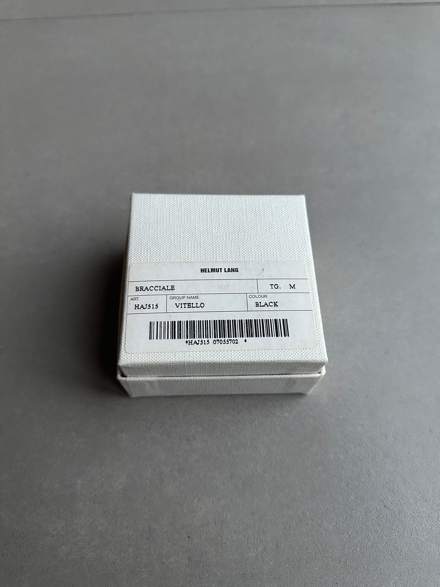 Helmut Lang circa 01-05 leather bracelet