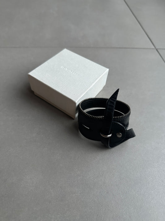 Helmut Lang circa 01-05 leather bracelet