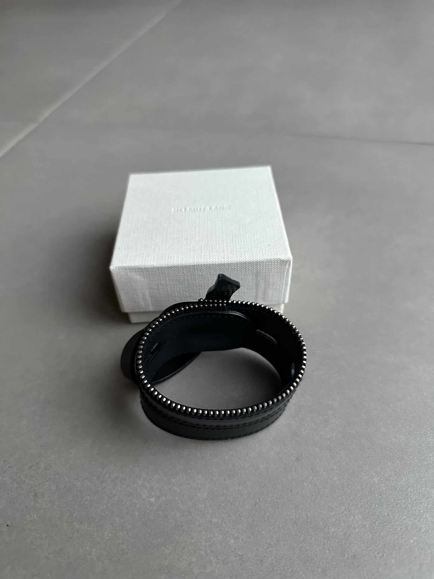 Helmut Lang circa 01-05 leather bracelet