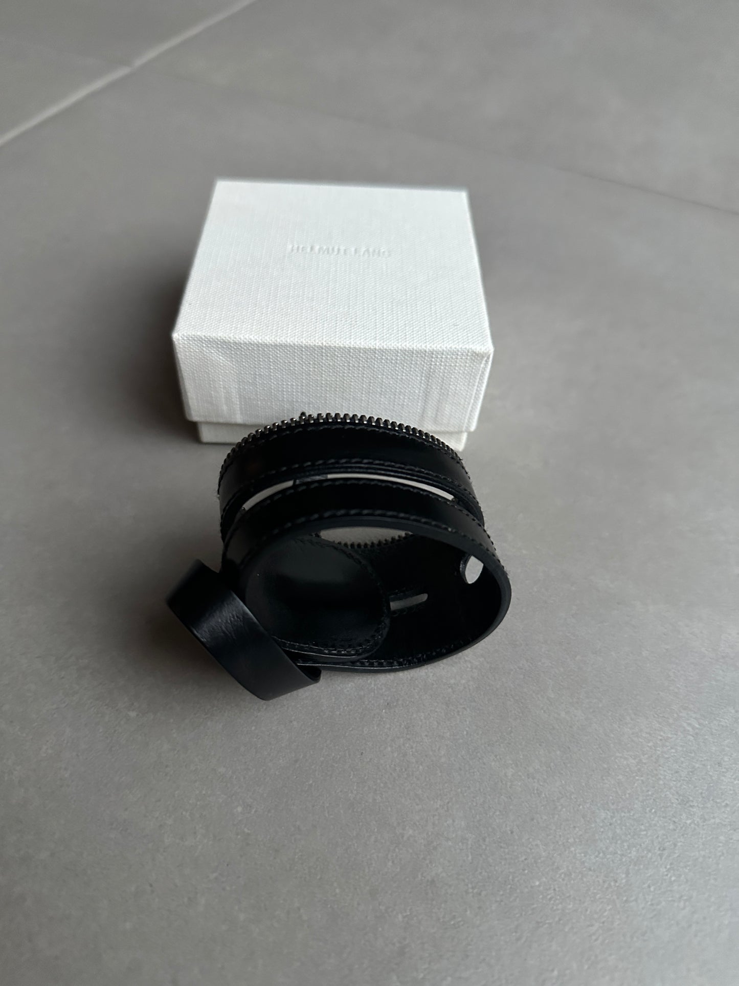 Helmut Lang circa 01-05 leather bracelet