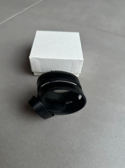 Helmut Lang circa 01-05 leather bracelet