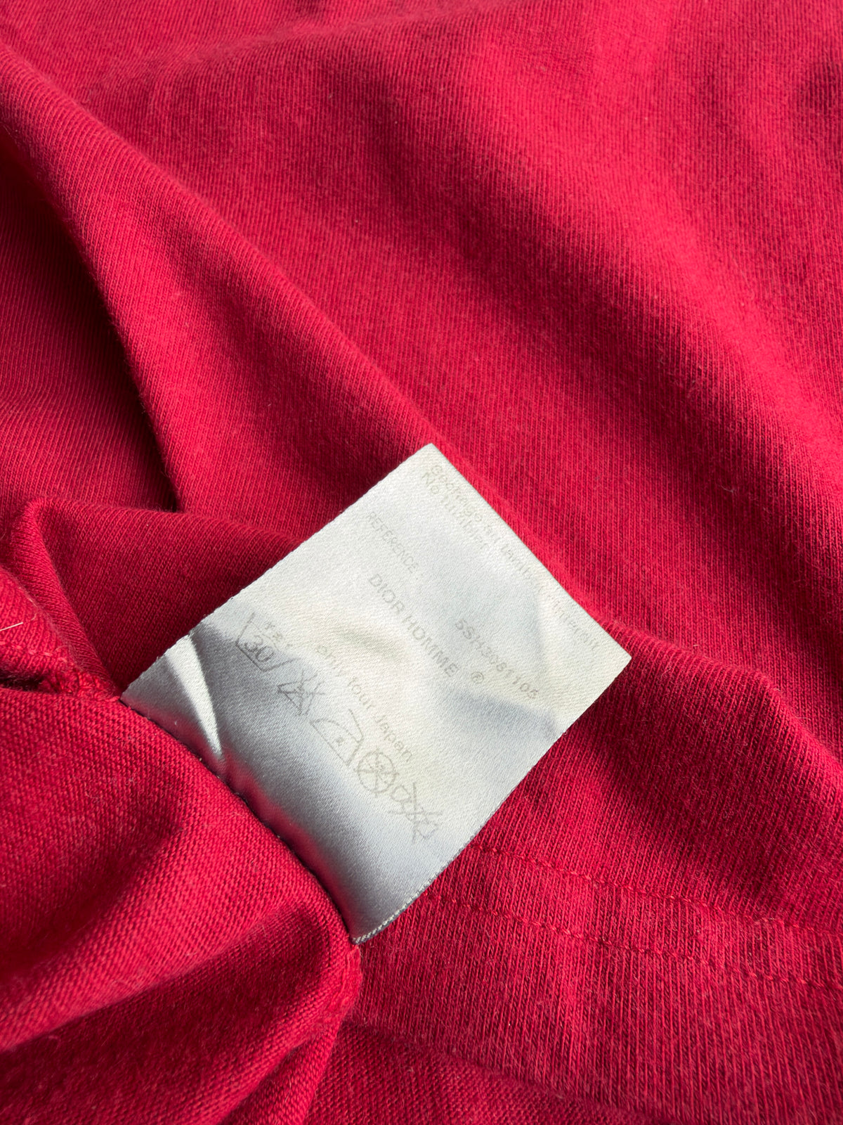 Dior Homme AW05 “In the morning” double eagle motif T-shirt
