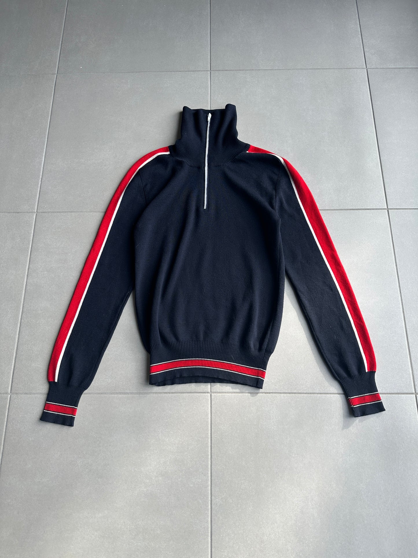 Dior Homme AW05 "in the morning" half zip sweater