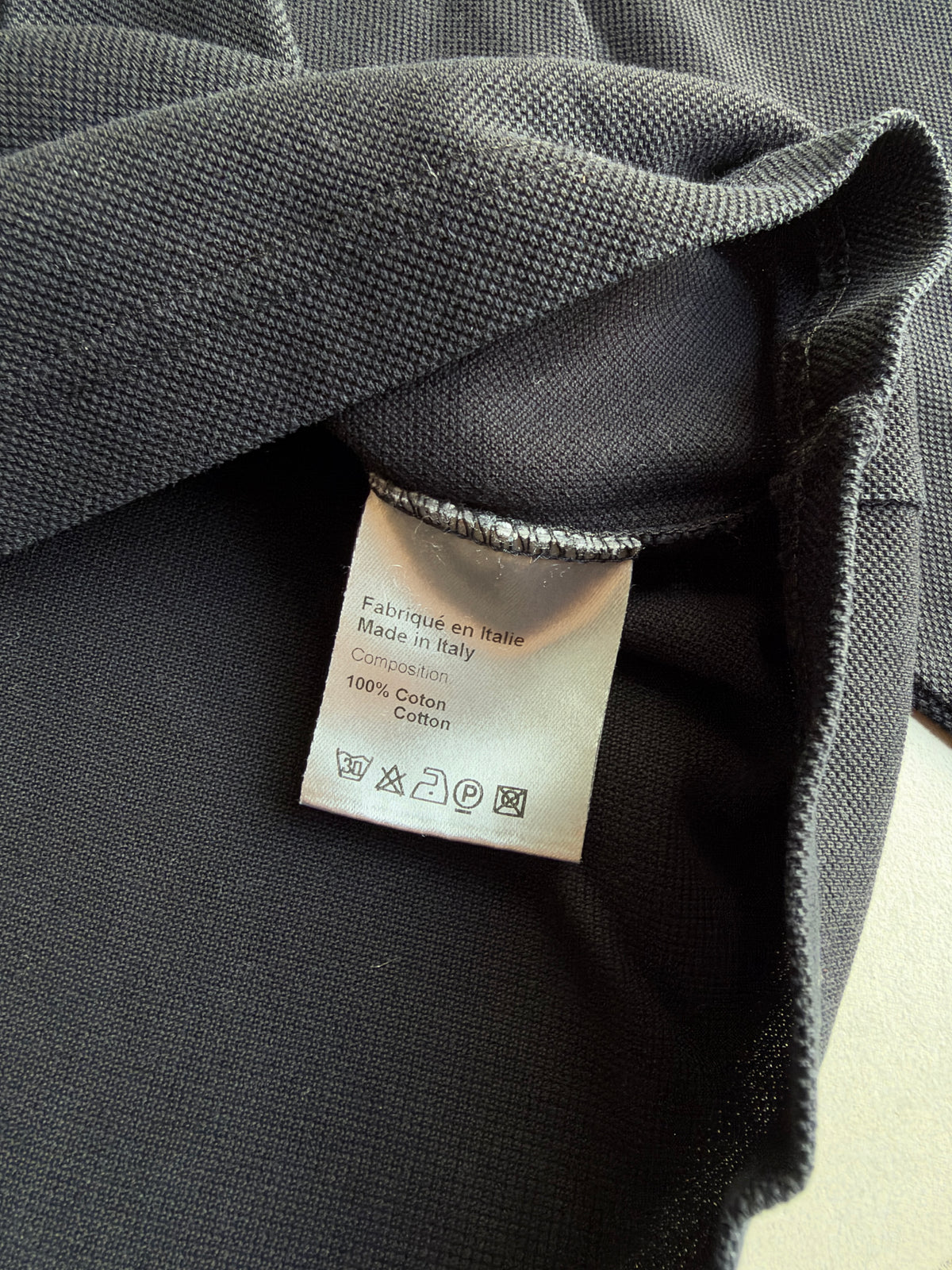 Dior Homme SS07 “We Look Good Together” Rugby button up shirt