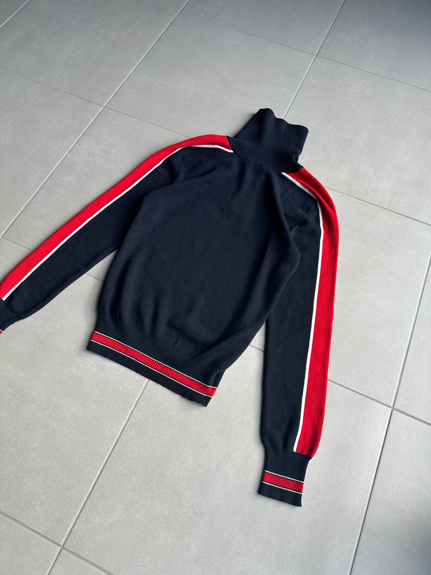 Dior Homme AW05 "in the morning" half zip sweater