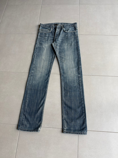 Dior Homme SS05 "BECK/Untitled” Washed glitter denim