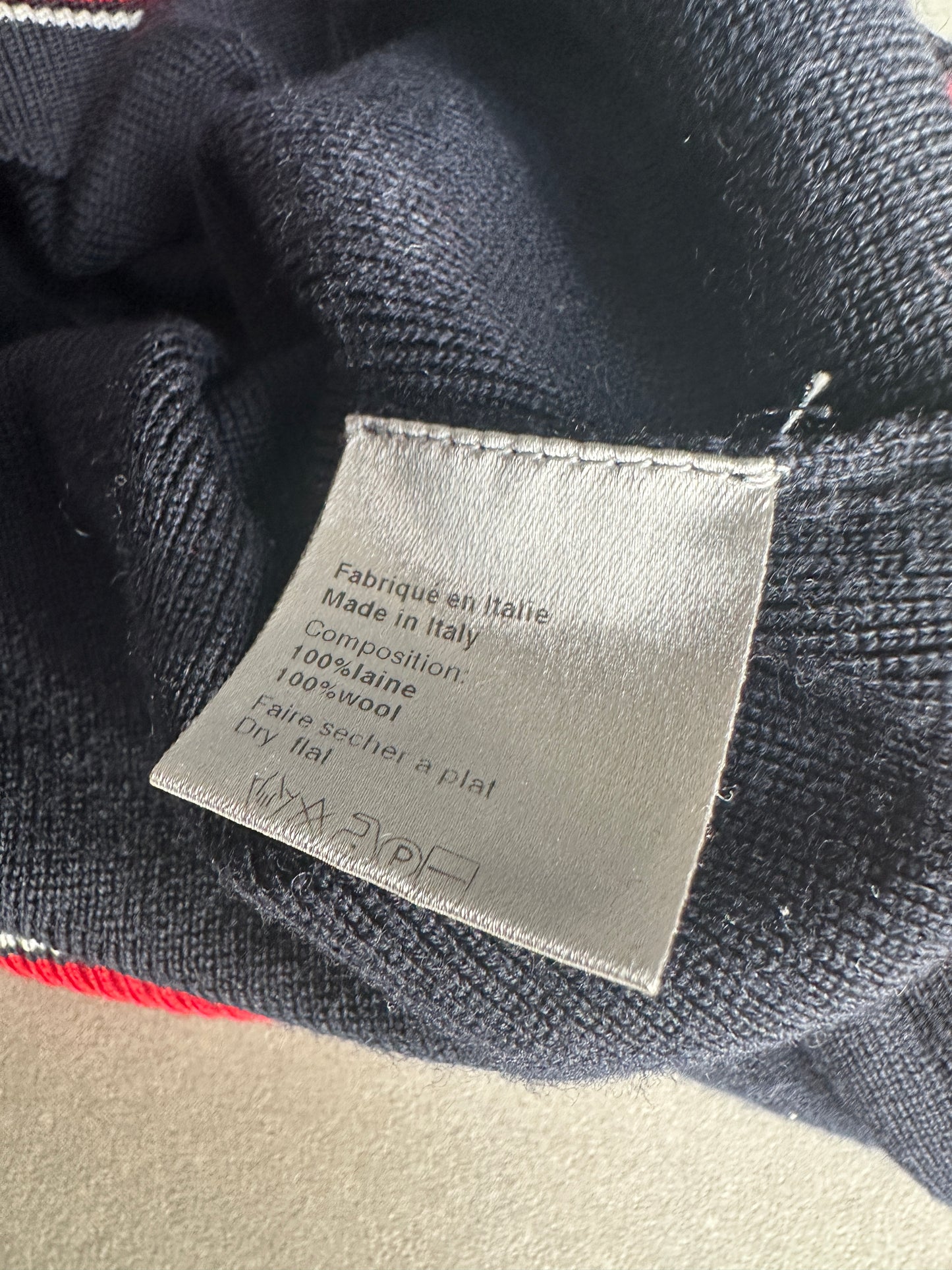 Dior Homme AW05 "in the morning" half zip sweater