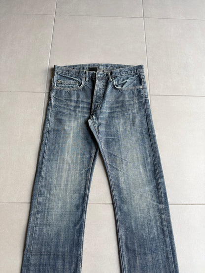 Dior Homme SS05 "BECK/Untitled” Washed glitter denim