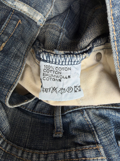 Dior Homme SS05 "BECK/Untitled” Washed glitter denim