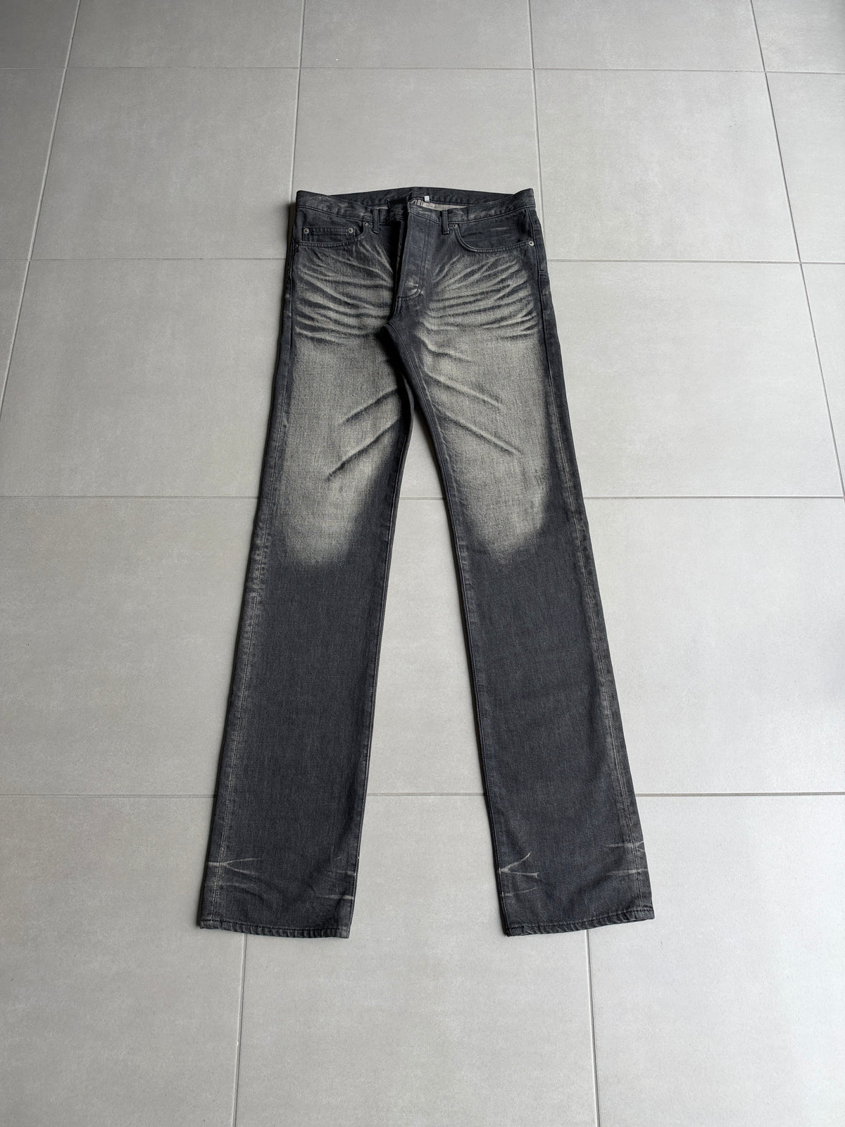 Dior Homme AW04 “VOTC” Whiskered Denim