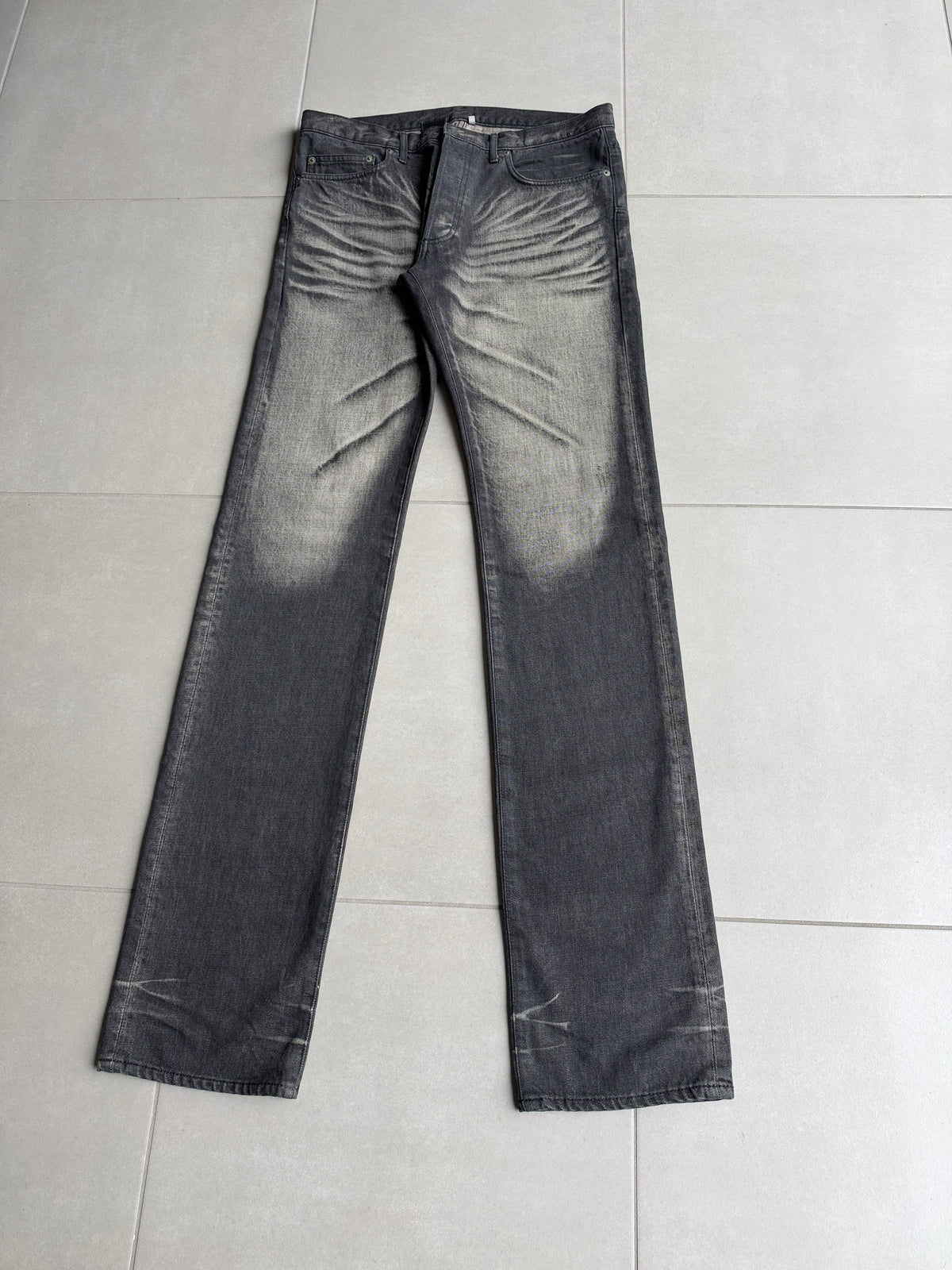Dior Homme AW04 “VOTC” Whiskered Denim