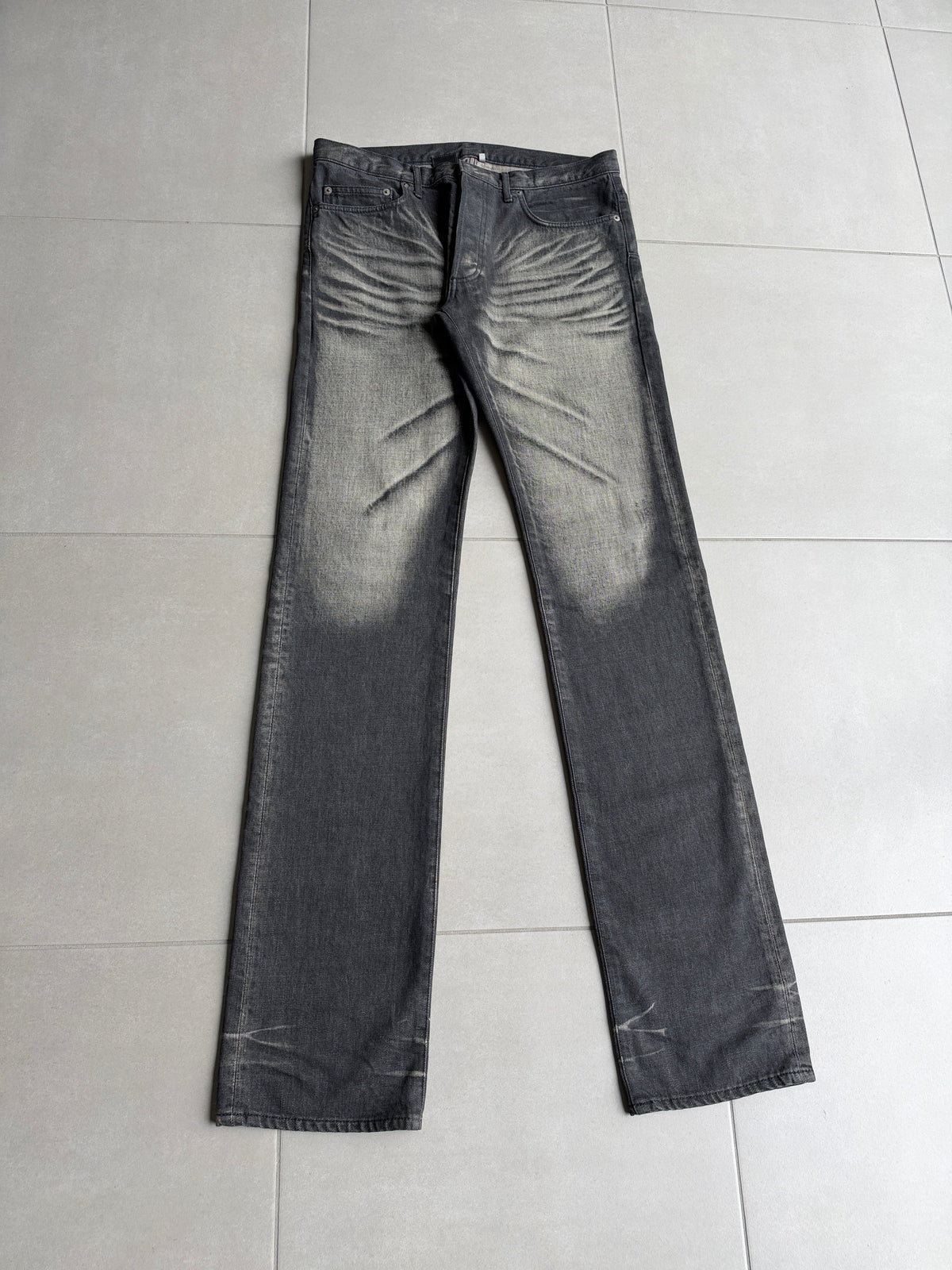 Dior Homme AW04 “VOTC” Whiskered Denim