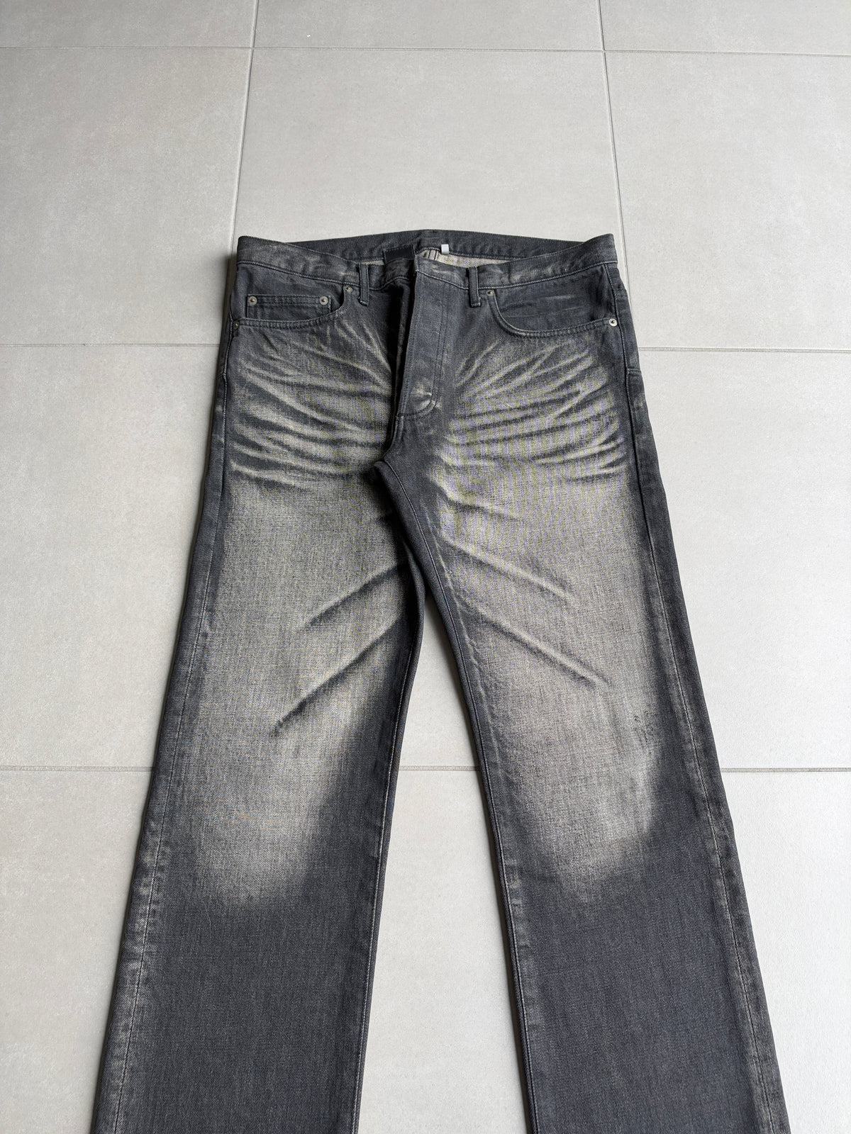 Dior Homme AW04 “VOTC” Whiskered Denim