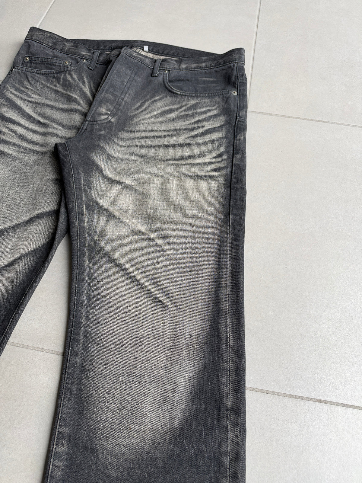 Dior Homme AW04 “VOTC” Whiskered Denim