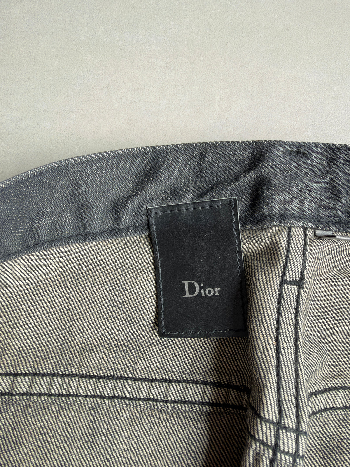 Dior Homme AW04 “VOTC” Whiskered Denim