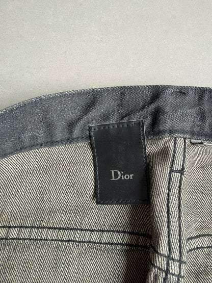 Dior Homme AW04 “VOTC” Whiskered Denim