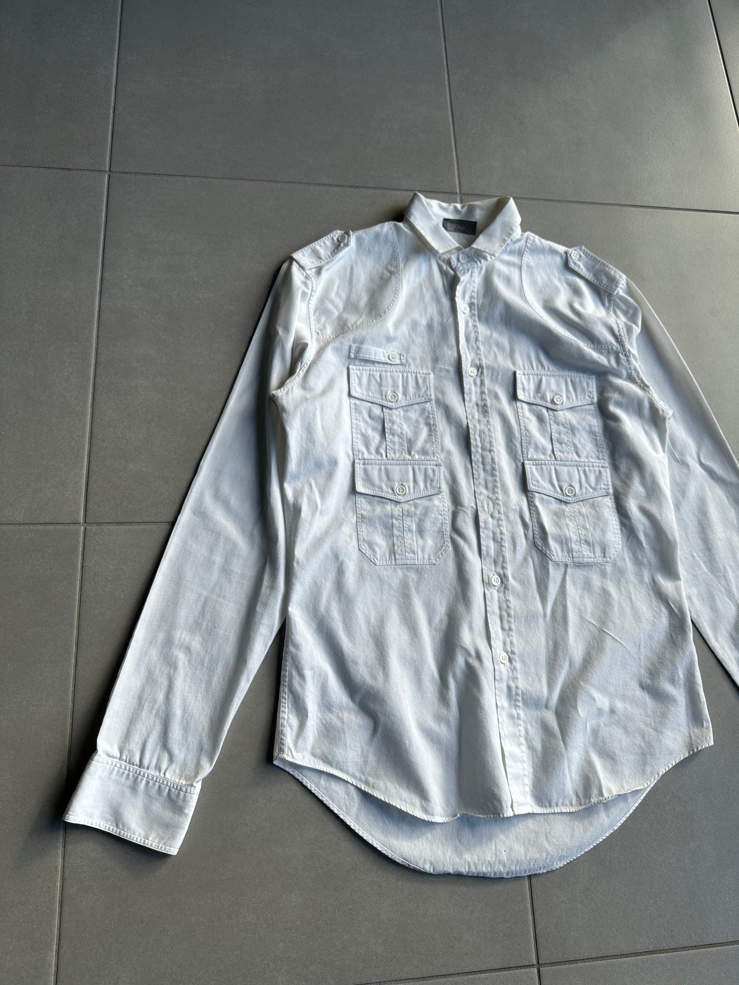 Dior Homme SS06 Military button up shirt