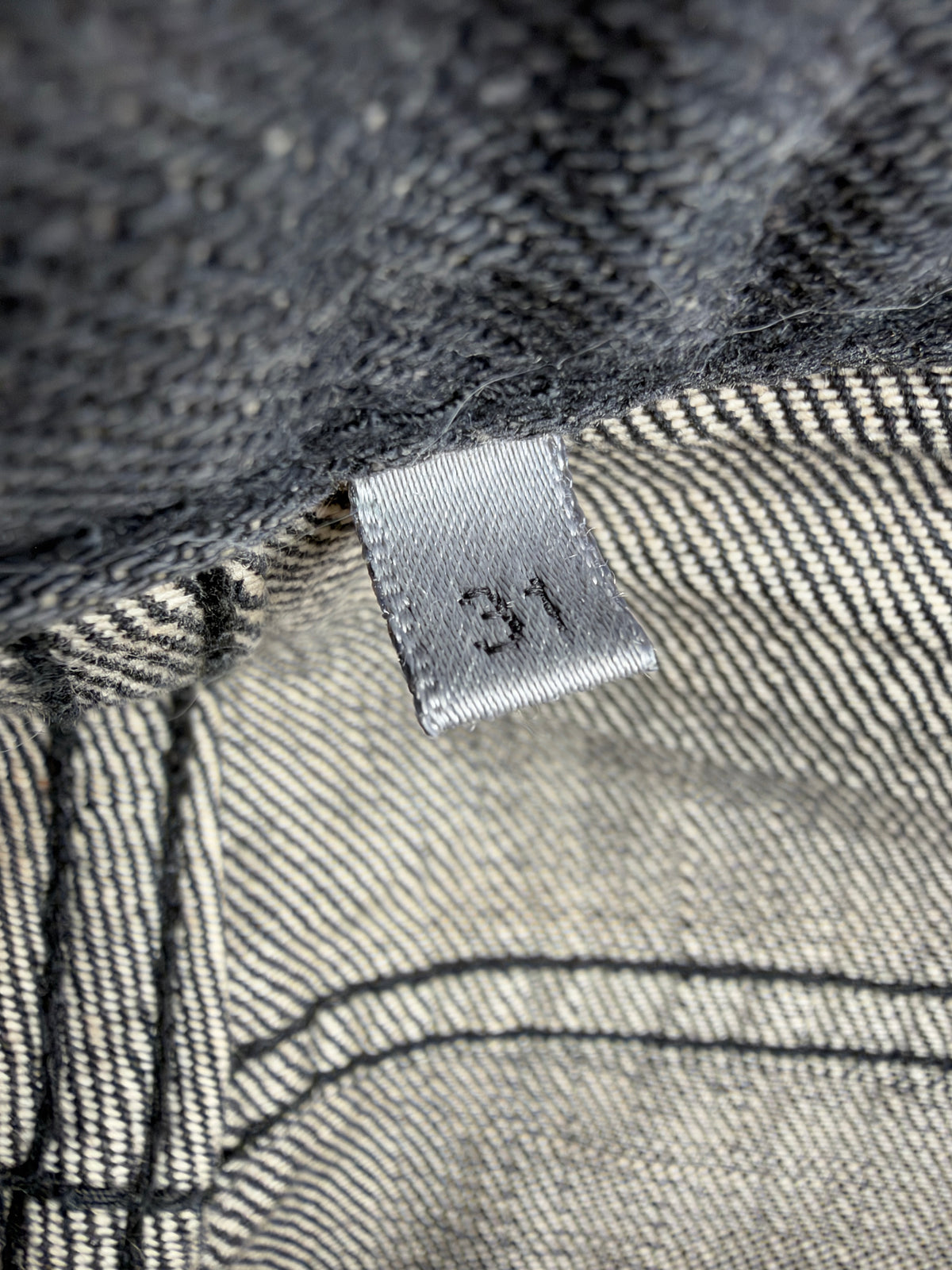 Dior Homme AW04 “VOTC” Whiskered Denim