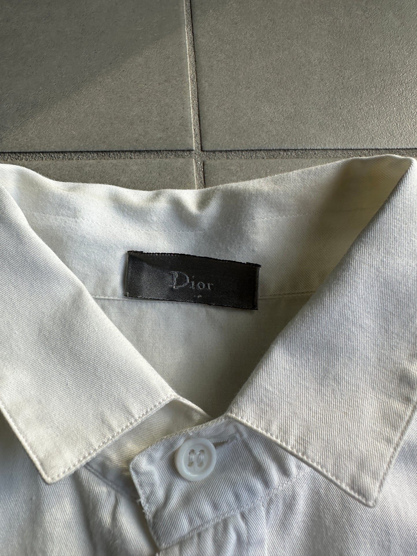 Dior Homme SS06 Military button up shirt