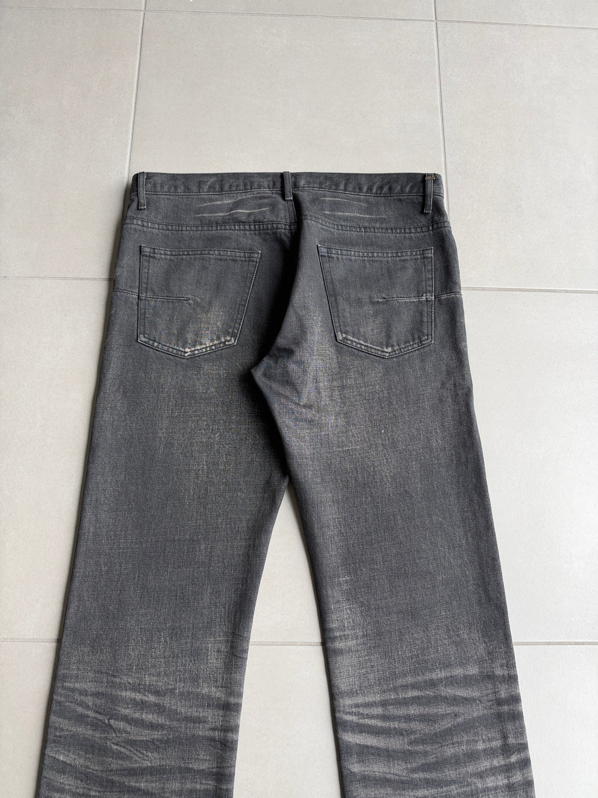 Dior Homme AW04 “VOTC” Whiskered Denim