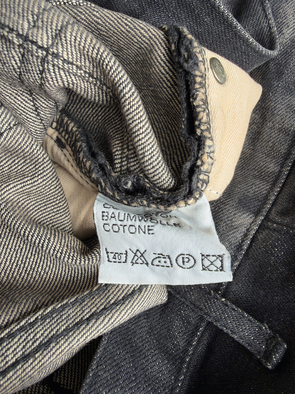 Dior Homme AW04 “VOTC” Whiskered Denim