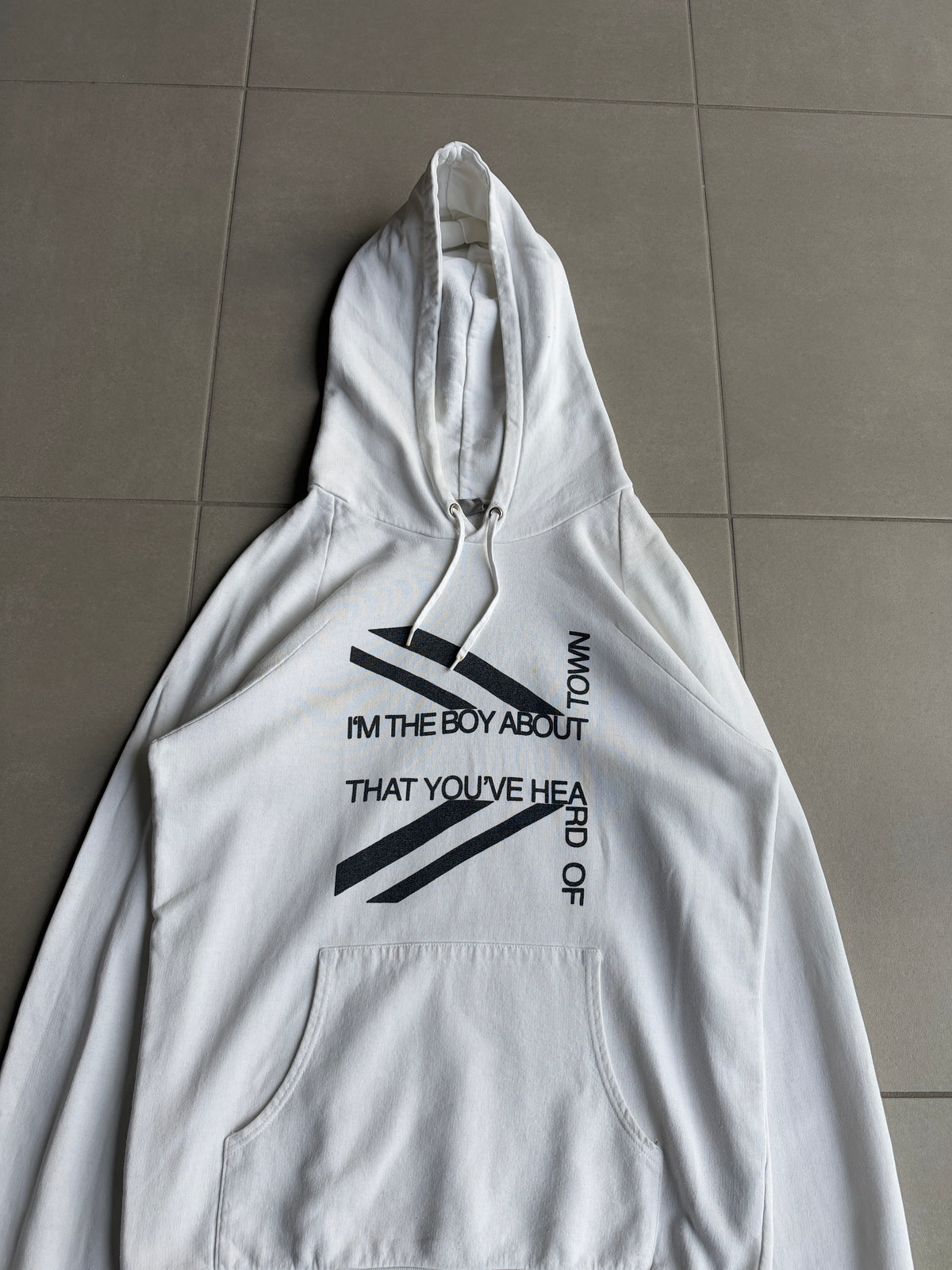 Dior Homme SS06 I’m The Boy About Town union jack hoodie