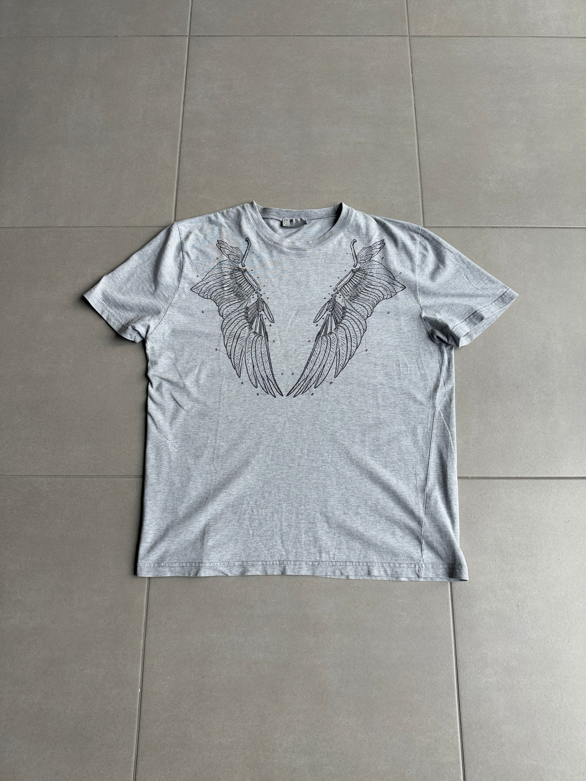 Dior Homme AW07 “Navigate” inexorable wing T-shirt