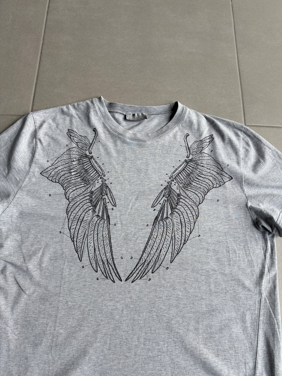 Dior Homme AW07 “Navigate” inexorable wing T-shirt