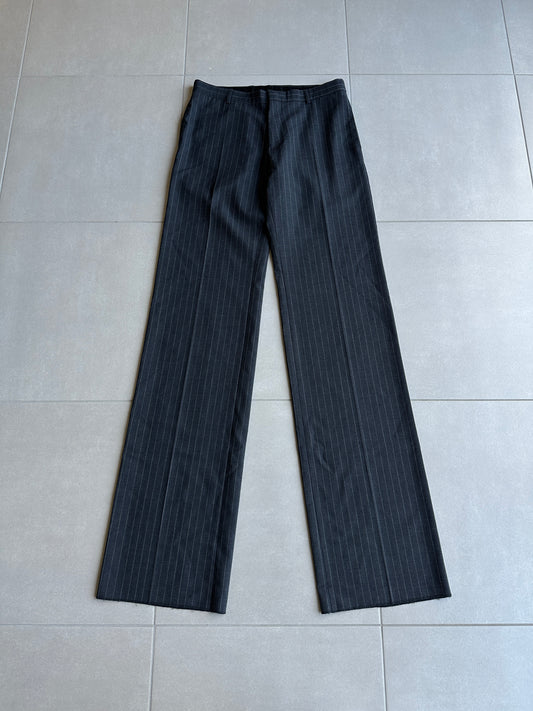 Dior Homme SS05 “BECK/Untitled” Sample Wide pinstripe slacks