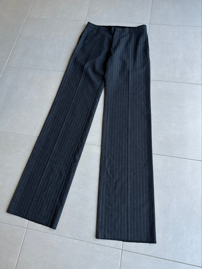 Dior Homme SS05 “BECK/Untitled” Sample Wide pinstripe slacks
