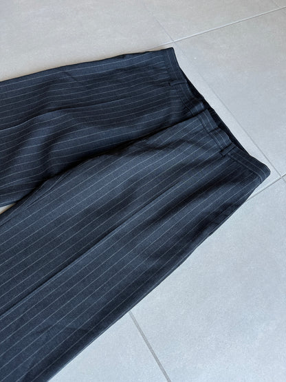 Dior Homme SS05 “BECK/Untitled” Sample Wide pinstripe slacks