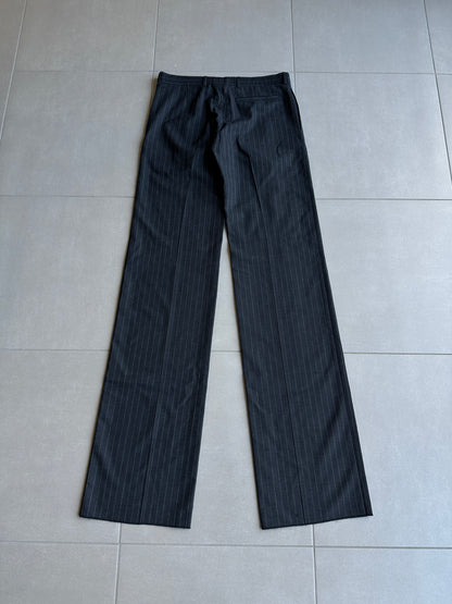 Dior Homme SS05 “BECK/Untitled” Sample Wide pinstripe slacks