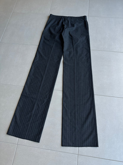 Dior Homme SS05 “BECK/Untitled” Sample Wide pinstripe slacks