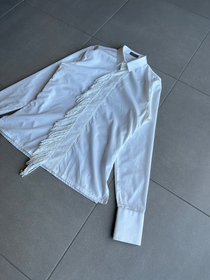 Dior Homme AW02 "reflexion" frill button up