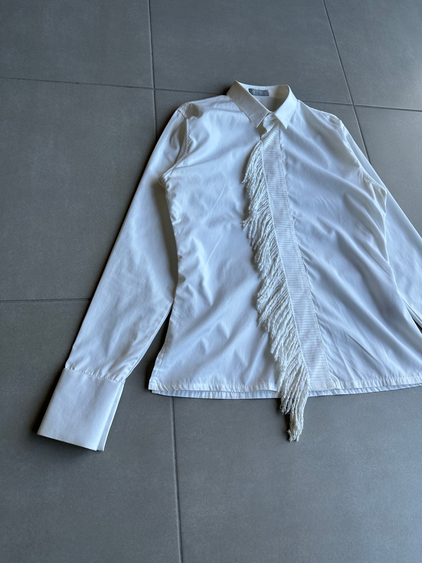 Dior Homme AW02 "reflexion" frill button up