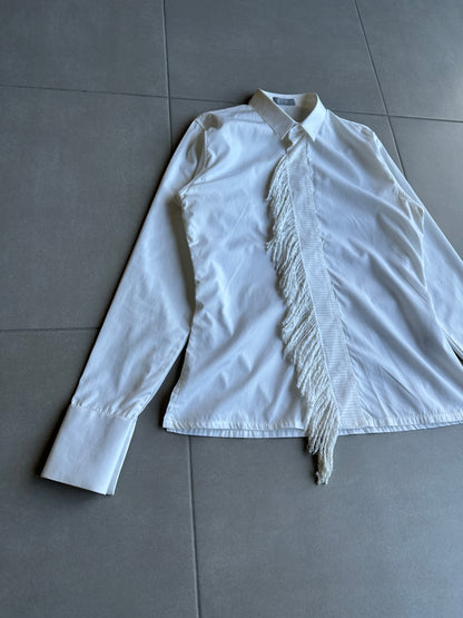 Dior Homme AW02 "reflexion" frill button up