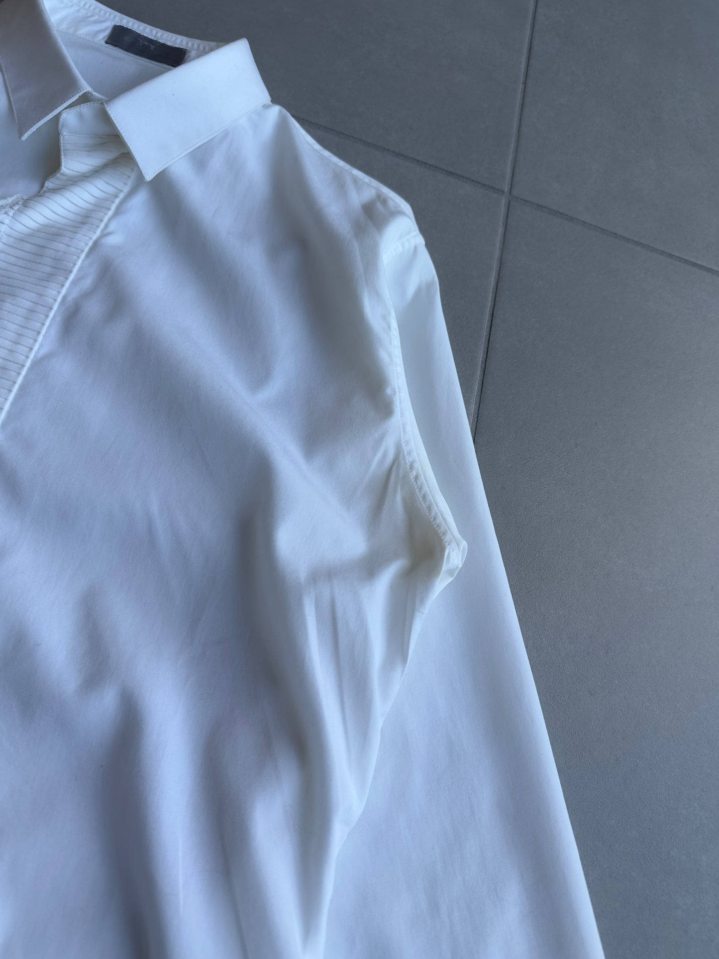 Dior Homme AW02 "reflexion" frill button up