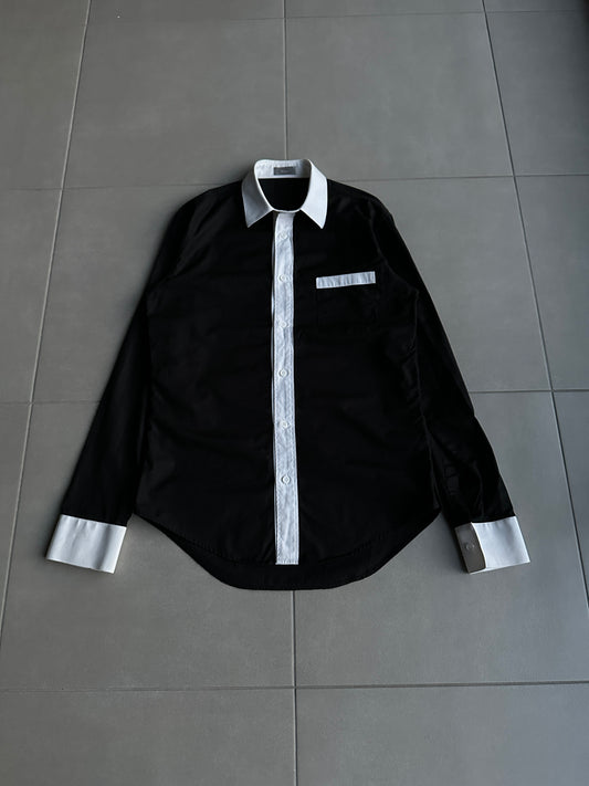 Dior Homme AW06 "These grey days"  contrast shirt