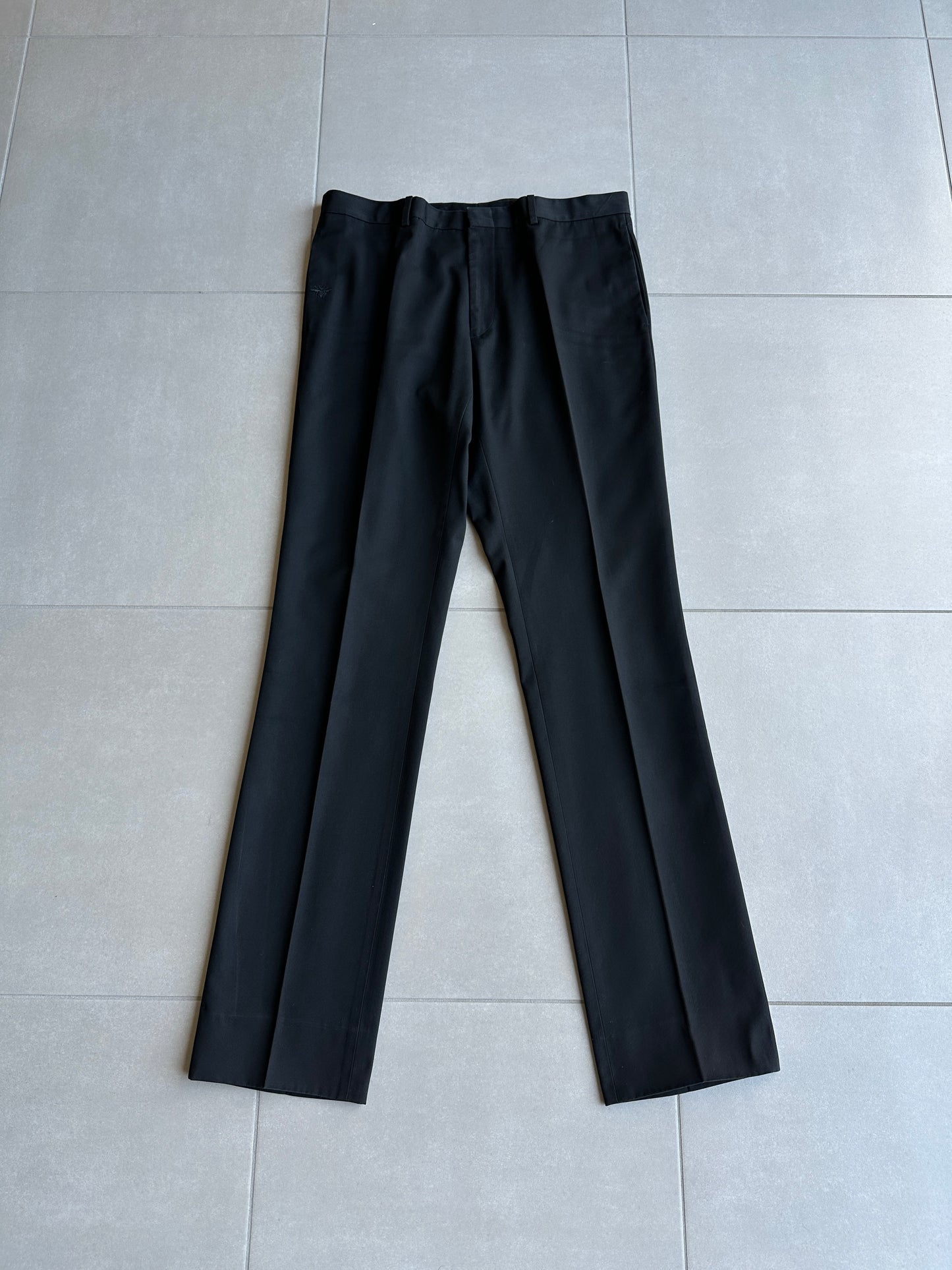 Dior Homme SS03 “Follow Me” Bee motif trousers