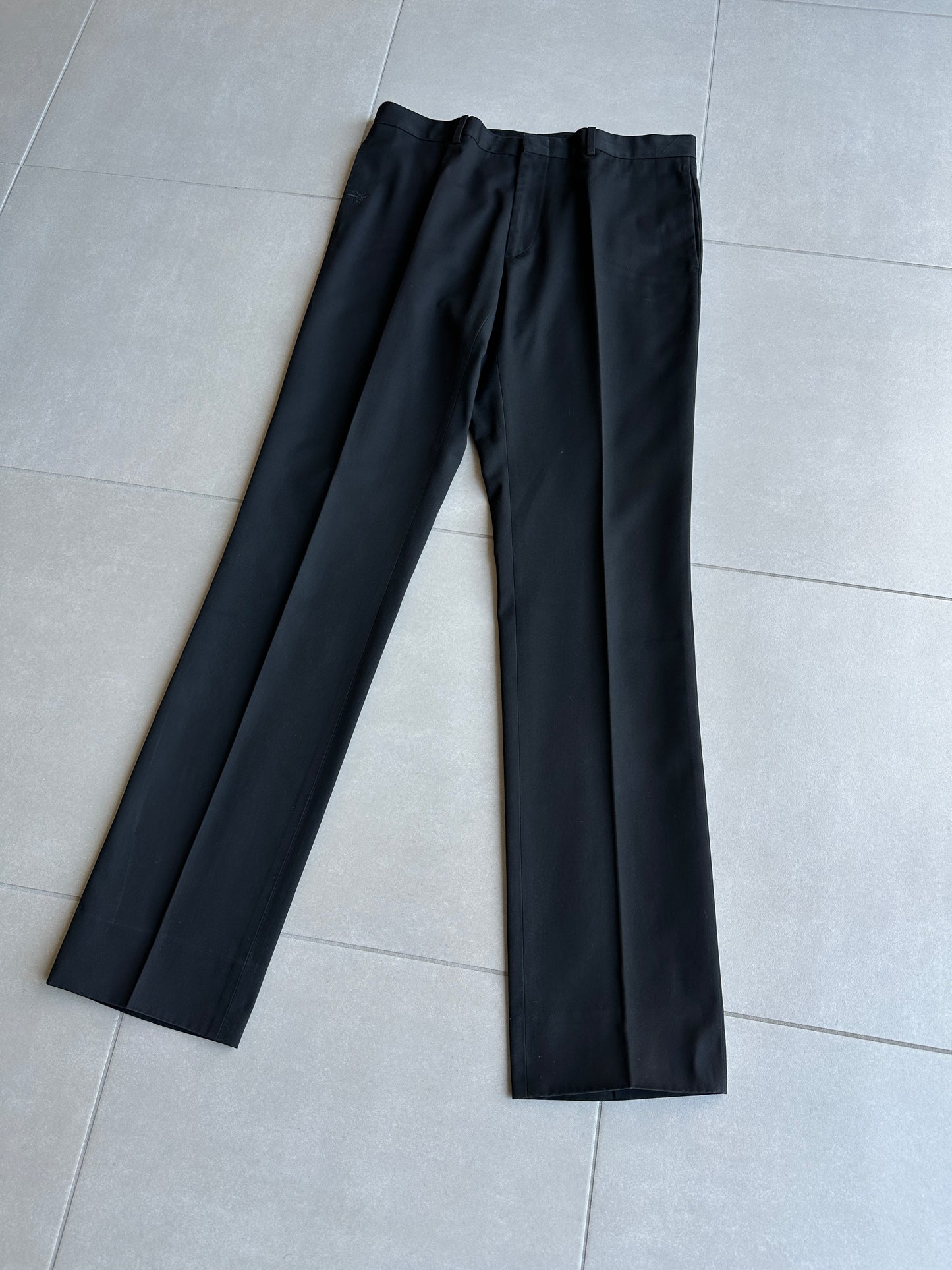 Dior Homme SS03 “Follow Me” Bee motif trousers