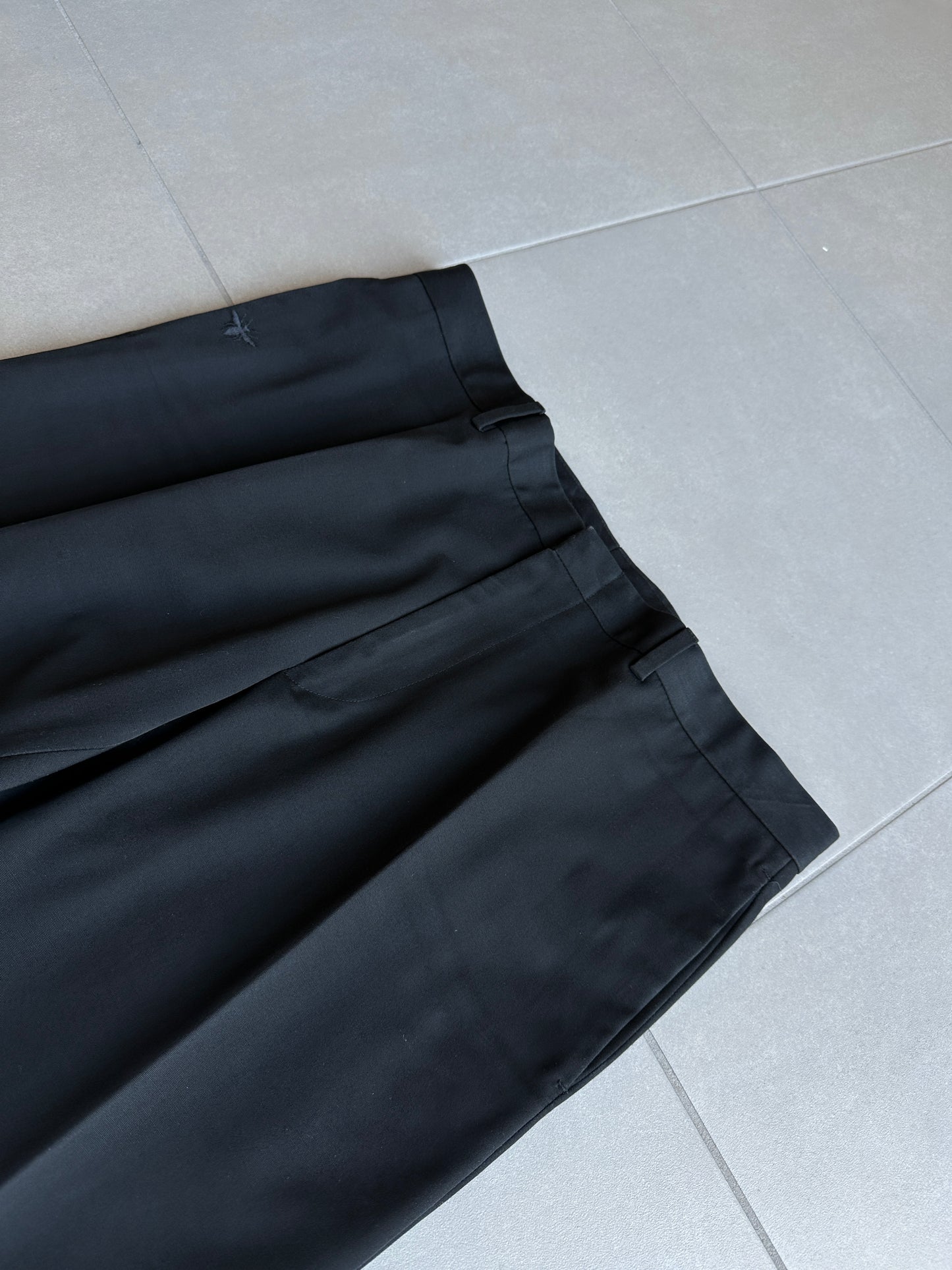 Dior Homme SS03 “Follow Me” Bee motif trousers