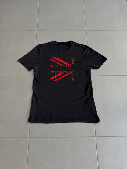 Dior Homme SS06 I’m The Boy About Town union jack t-shirt